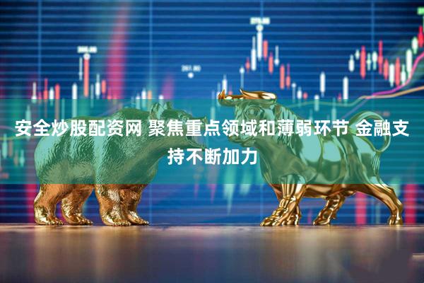 安全炒股配资网 聚焦重点领域和薄弱环节 金融支持不断加力